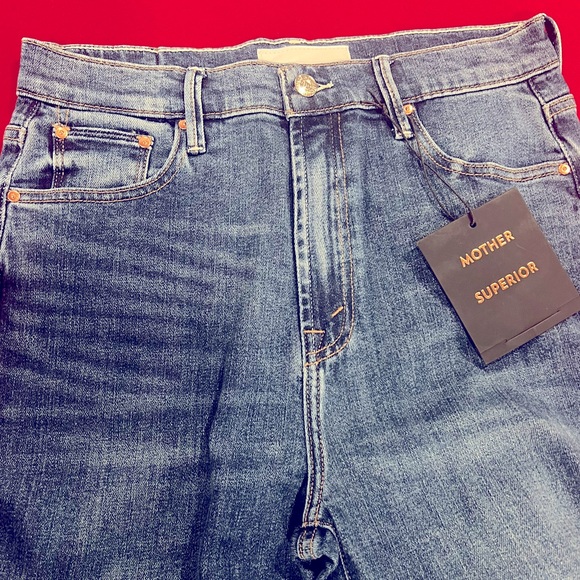 MOTHER Blue Flare & Wide Leg Jeans - Picture 4 of 10